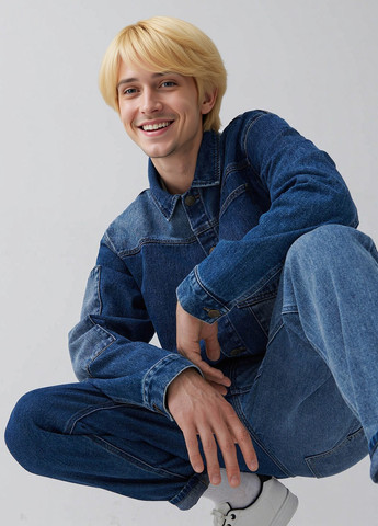 Синя демісезонна куртка куртка-піджак House