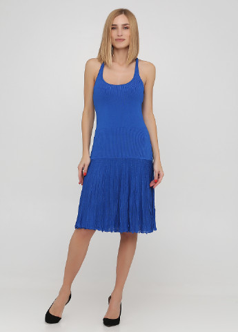 Синее кэжуал платье платье-майка Ralph Lauren однотонное