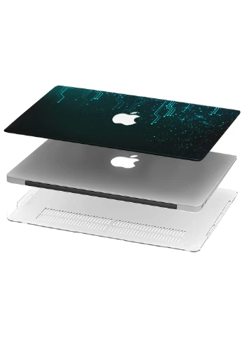 Чехол пластиковый для Apple MacBook 12 A1534 / A1931 Абстракция (Abstraction) (3365-1886) MobiPrint (218539297)