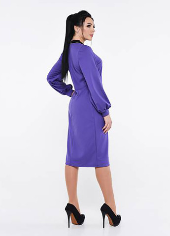 Фіолетова кежуал плаття, сукня Alpama однотонна