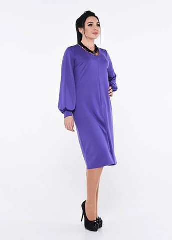 Фіолетова кежуал плаття, сукня Alpama однотонна