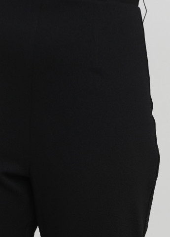 Комбинезон Lipsy комбинезон-брюки однотонный чёрный кэжуал трикотаж, полиэстер