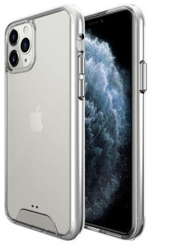 Противоударний Силиконовый Чехол Space Silicone Case для iPhone 11 Pro Max Прозрачный No Brand бесцветный
