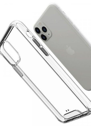 Противоударний Силиконовый Чехол Space Silicone Case для iPhone 11 Pro Max Прозрачный No Brand бесцветный
