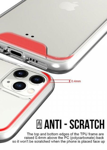 Протиударний Силіконовий Чохол Space Silicone Case для iPhone 11 Pro Max Прозорий No Brand безбарвний