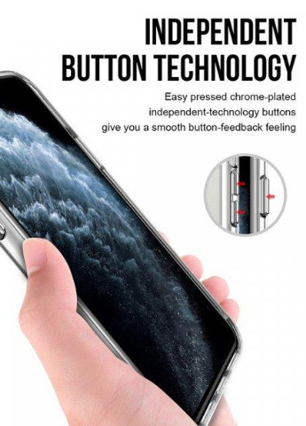 Протиударний Силіконовий Чохол Space Silicone Case для iPhone 11 Pro Max Прозорий No Brand безбарвний