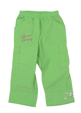 Зеленые кэжуал демисезонные брюки Guru