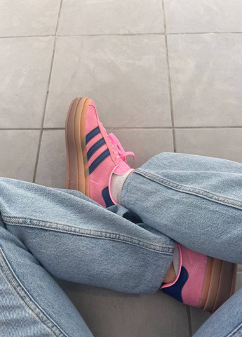 Розовые кеды No Brand W Gazelle Bold