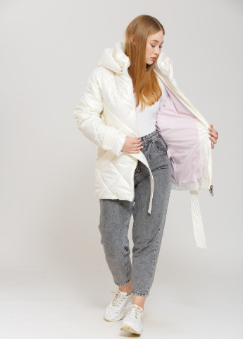 Молочная зимняя куртка Alberto Bini