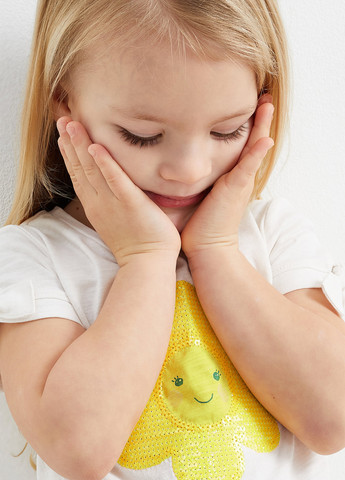 Білий літній комплект (футболка, спідниця) C&A