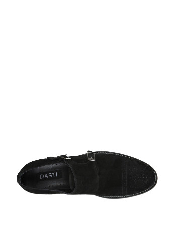 Черные классические туфли Dasti с ремешком