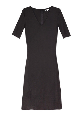 Черное кэжуал платье House of Dagmar однотонное