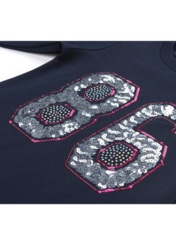 Синее платье "86" (9732-140g-blue) Breeze (205765637)