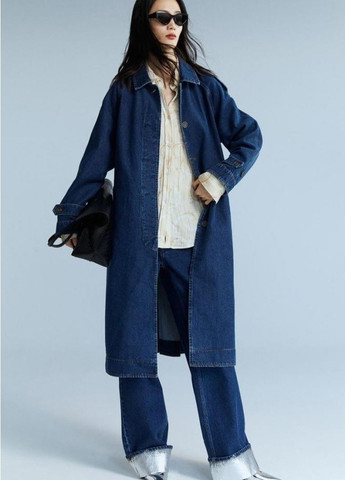 Плащ H&M тренчкот на гудзиках демісезон (362050238)