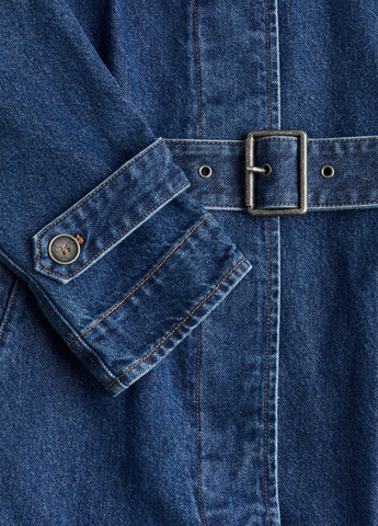 Плащ H&M тренчкот на гудзиках демісезон (362050238)