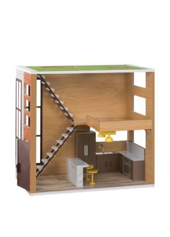Ігровий набір Дерев'яний будинок для ляльок, 40х30х20 см Lori (144782359)
