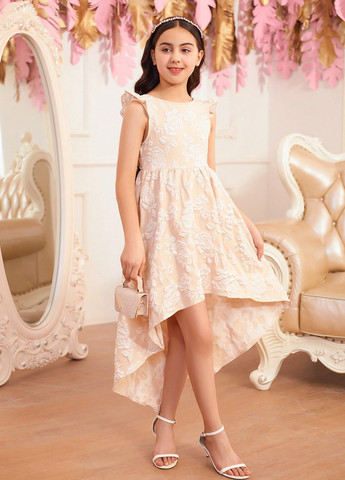 Персикова сукня SHEIN (346790665)