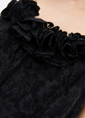 Чорна коктейльна сукня сукня-комбінація Arefeva однотонна