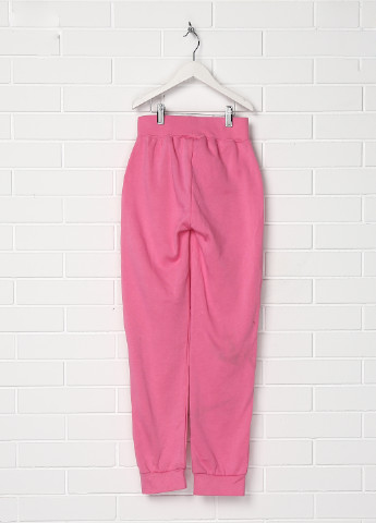 Розовые спортивные демисезонные с высокой талией брюки Halloween