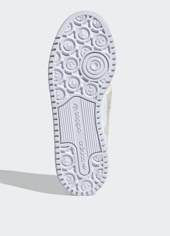 Білі осінні кросівки adidas FORUM BOLD