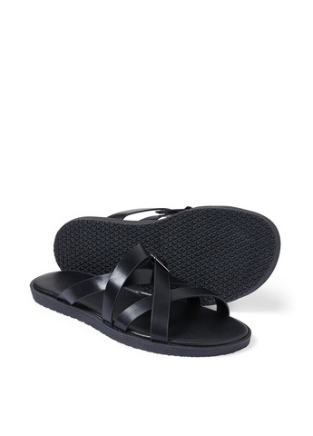 Черные кэжуал шлепанцы C&A