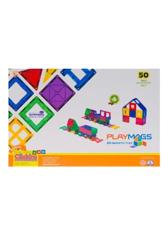 Конструктор Набір 50 елементів (PM153) Playmags Набор 50 элементов (198484770)