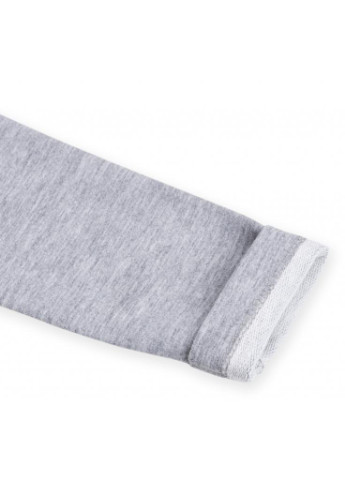 Сіра футболка з гудзичками (8385-104g-gray) Breeze (205773017)