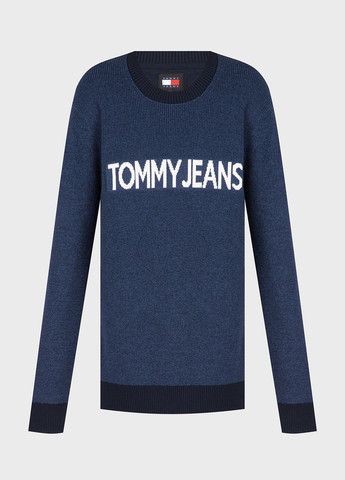 Серо-синий демисезонный джемпер джемпер Tommy Jeans