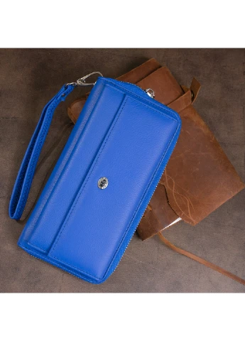 Жіночий шкіряний гаманець 20х10х2 см st leather (252132098)