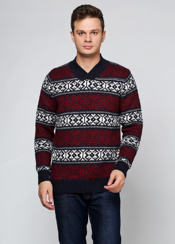 Бордовый демисезонный пуловер пуловер Lindbergh