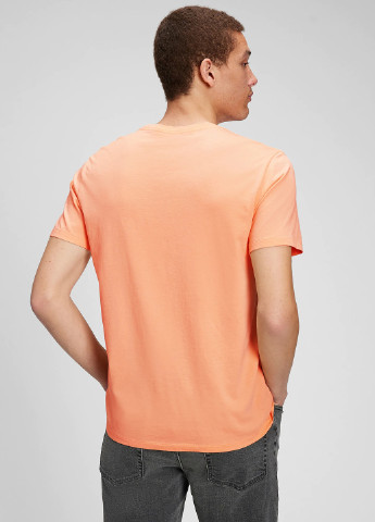 Оранжевая футболка Gap