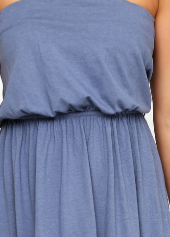 Синя кежуал сукня а-силует H&M однотонна