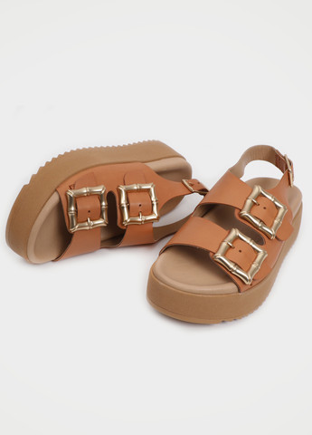 Светло-коричневые босоножки URBAN TRACE с ремешком