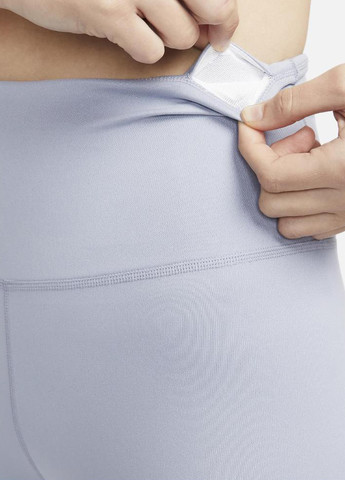 Серо-голубые демисезонные леггинсы dm7276-519 Nike