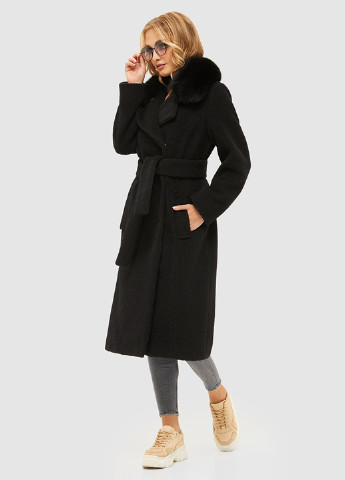 Чорне зимнє Пальто MN