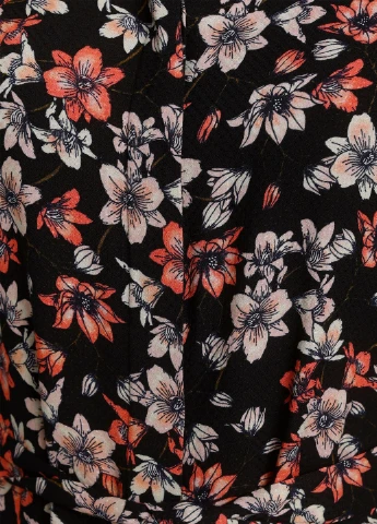 Черное кэжуал платье Vero Moda с цветочным принтом