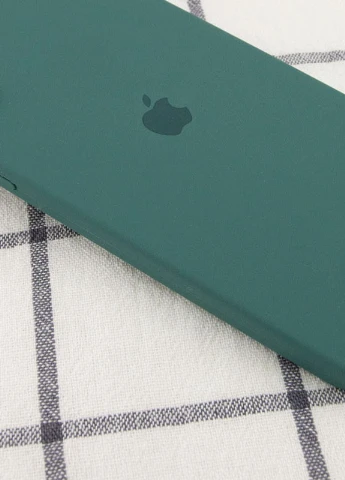Чохол Silicone Case Square Full Camera Protective (AA) для Apple iPhone 11 Pro Max (6.5 ') Зелений / Pine green (00000040236_10) Epik (229726089)
