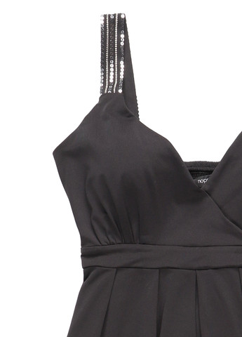 Черное кэжуал платье а-силуэт Noppies однотонное