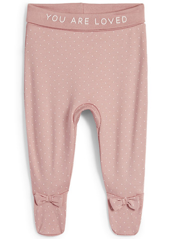 Розовый демисезонный комплект (распашонка, ползунки) C&A