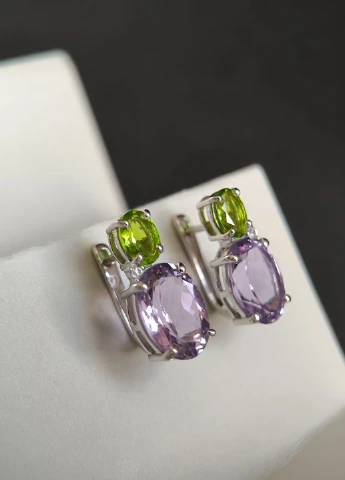 Сережки Silver Flame (329999741)