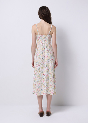 Комбинированное кэжуал платье а-силуэт Colin's с цветочным принтом