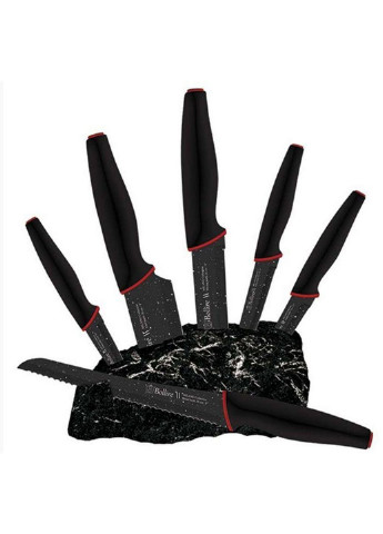 Набор кухонных ножей MILANO 6 предметов BR-6010 Bollire комбинированные,