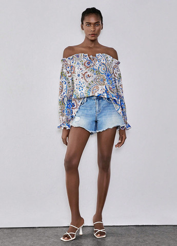 Комбінована блуза SHEIN