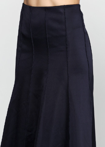 Темно-синяя офисная однотонная юбка Cos миди