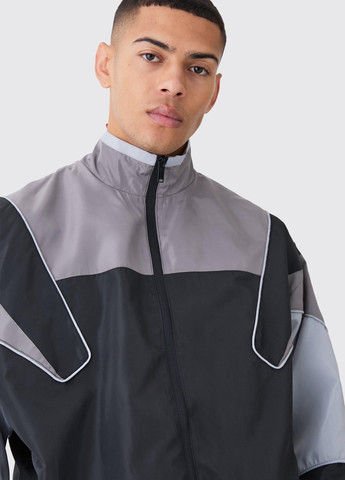 Комбінована демісезонна вітровка Boohoo