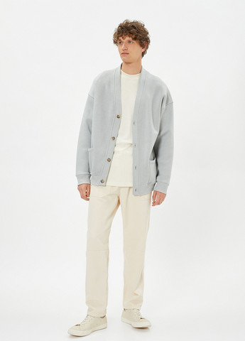 Сіра демісезонна куртка KOTON