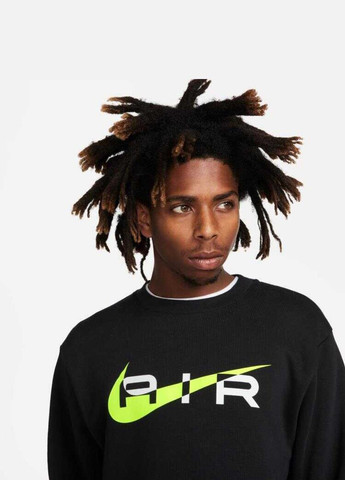 Чорний свитшот fn7692-011 Nike логотип без декору (322021386)