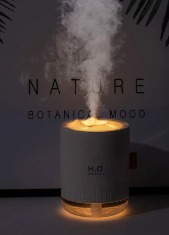 Ультразвуковий уловитель повітря H2O Humidifier 500мл, сірий More (253850544)