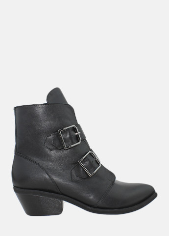 Осенние ботинки re2742 черный El passo