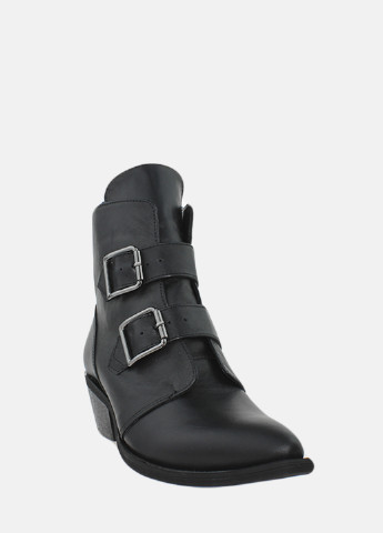 Осенние ботинки re2742 черный El passo